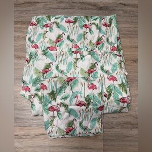 Flamingo Print Twin Size Sheet Set